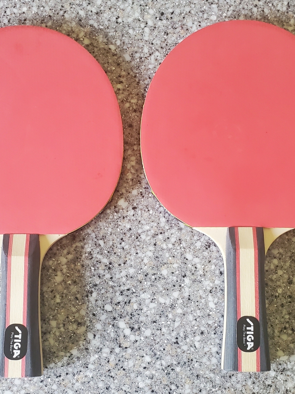 STIGA Set Of 2 Ping Ping Paddles
